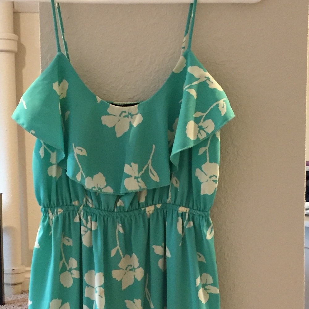 Floral print sun dress
